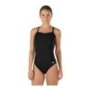 Speedo Solid Endurance Flyback -Sport Blue Motion 819016 black front