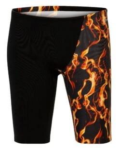 Dolfin Men's Print Spliced Jammer -Sport Blue Motion 8d00 b29d front2