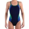 Dolfin Reliance Color Block DBX Back -Sport Blue Motion 9974c navy blue green frontm 1 1