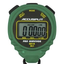 Accusplit Pro Survivor A601X Stopwatch -Sport Blue Motion a601x front green 3