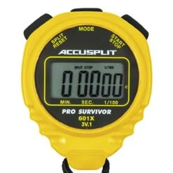 Accusplit Pro Survivor A601X Stopwatch -Sport Blue Motion a601x front yellow 3