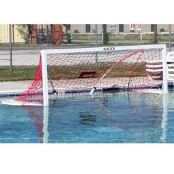 Flipfloat Folding Water Polo Goal -Sport Blue Motion aw0674 front water