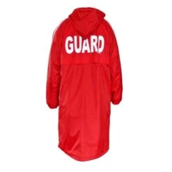 RISE Guard Splice Parka -Sport Blue Motion back 1