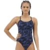 TYR Midnight Camo Cutoutfit 1 TYR Midnight Camo Cutoutfit -Sport Blue Motion cmcm7an