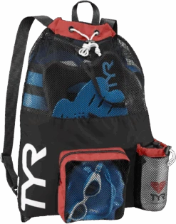 TYR Big Mesh Mummy Backpack -Sport Blue Motion lbmmb3 045 main01