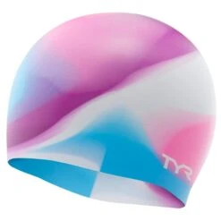 TYR Junior Tiedye Cap -Sport Blue Motion lcsjrtd 678 alt01