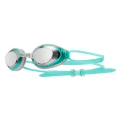 TYR Black Hawk Racing Femme Mirrored Goggle -Sport Blue Motion lgbhfm 586 alt01