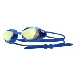 TYR Black Hawk Racing Mirrored Goggles -Sport Blue Motion lgbhm gold royal