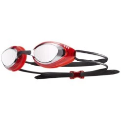 TYR Black Hawk Racing Mirrored Goggles -Sport Blue Motion lgbhm silver red 1