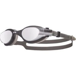 TYR Vesi Mirrored Goggles -Sport Blue Motion lghybm silver black 2