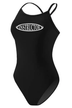 RISE Instructor Poly H-Back 9 RISE Instructor Poly H-Back -Sport Blue Motion lgs12i front black