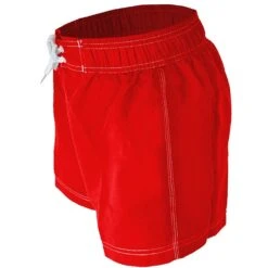 RISE Solid Female Flex Short 13 RISE Solid Female Flex Short -Sport Blue Motion lgs33s red left