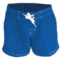 RISE Solid Female Flex Short 12 RISE Solid Female Flex Short -Sport Blue Motion lgs33s royal front
