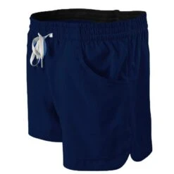 RISE Female Comfy Short 17 RISE Female Comfy Short -Sport Blue Motion lgs44 navy black front 2