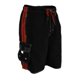 RISE Solid Splice Board Short -Sport Blue Motion lgs45 front black