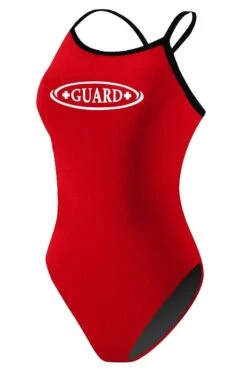 RISE Guard Poly Color Trim H-Back 7 RISE Guard Poly Color Trim H-Back -Sport Blue Motion lgs64gu front red black 1