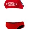 Rise Guard Poly Tri Color Bikini 1 Rise Guard Poly Tri Color Bikini -Sport Blue Motion lgs82gu front red1