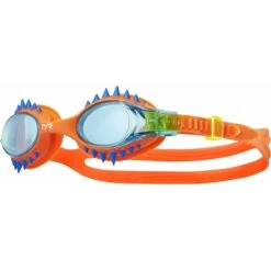 TYR Kids' Swimple Spike Goggles -Sport Blue Motion lgswspk blue orange 1