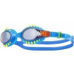 TYR Kids' Swimple Spike Goggles -Sport Blue Motion lgswspk smoke blue 1