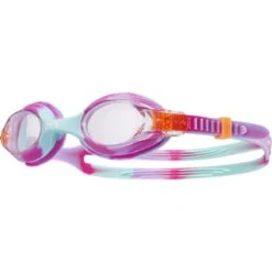 TYR Kid's Swimple Tie Dye Goggle 15 TYR Kid's Swimple Tie Dye Goggle -Sport Blue Motion lgswtd clear pink mint