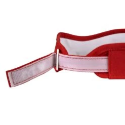 TYR Guard Visor -Sport Blue Motion lhgmv back closeup red