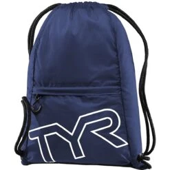 TYR Drawstring Backpack -Sport Blue Motion lpso2 401 main01