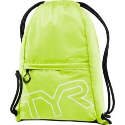 TYR Drawstring Backpack -Sport Blue Motion lpso2 730 alt02