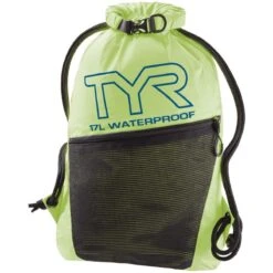 TYR Alliance Waterproof Sackpack 11 TYR Alliance Waterproof Sackpack -Sport Blue Motion lwetdryd yellow 1 1