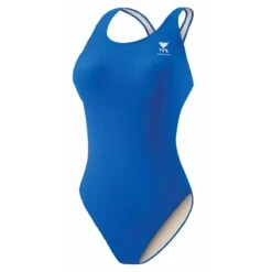 TYR Durafast Solid Maxfit Swimsuit -Sport Blue Motion mdur7 royal