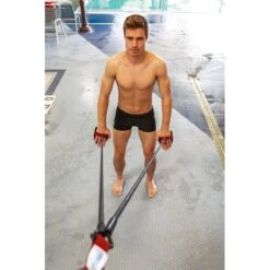 StrechCordz With Paddles -Sport Blue Motion s101 use01