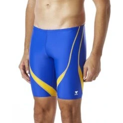 TYR Alliance Splice Jammer 24 TYR Alliance Splice Jammer -Sport Blue Motion sali royal gold front r