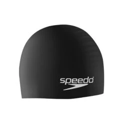 Speedo Jr. Solid Silicone Cap -Sport Blue Motion speedo jr solid silicone cap4