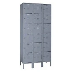 6-Tier Steel Lockers
