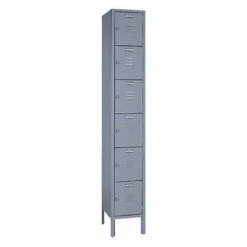 6-Tier Steel Lockers -Sport Blue Motion steel lockers 6 units 3