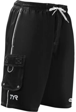 TYR Guard Men's Challenger Swim Short 7 TYR Guard Men's Challenger Swim Short -Sport Blue Motion tcgua5ab