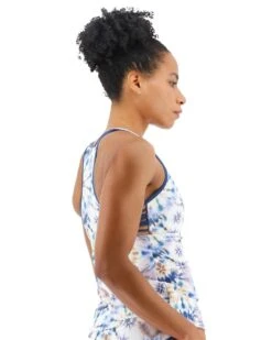 Pressed Flowers RS Harley Tank -Sport Blue Motion thapfl7a pressed flowers rs harley tank 1