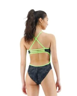 TYR Blackout Camo Trinityfit -Sport Blue Motion ttbca7a blackout camo trinityfit green 3