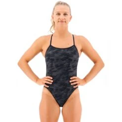 TYR Blackout Camo Trinityfit -Sport Blue Motion ttbca7abb