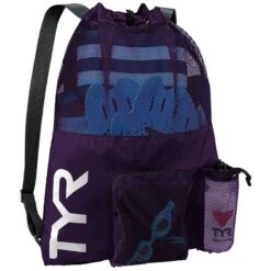 TYR Big Mesh Mummy Backpack -Sport Blue Motion tyr big mesh mummy backpack 28