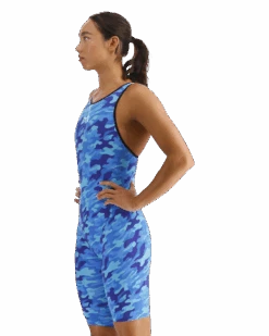 TYR Venzo Camo Closed Back -Sport Blue Motion vzccb6a 279 alt03