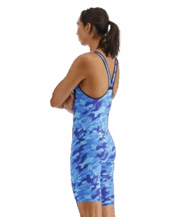 TYR Venzo Camo Closed Back -Sport Blue Motion vzccb6a 279 alt04