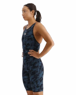 TYR Venzo Camo Closed Back -Sport Blue Motion vzccb6a 644 alt03