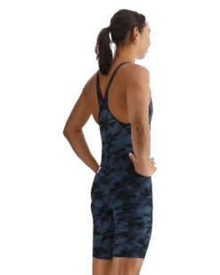 TYR Venzo Camo Closed Back -Sport Blue Motion vzccb6a 644 alt05