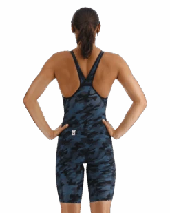 TYR Venzo Camo Closed Back -Sport Blue Motion vzccb6a 644 main02