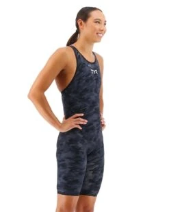TYR Venzo Camo Closed Back -Sport Blue Motion vzccb6a venzo camo closed back black 2