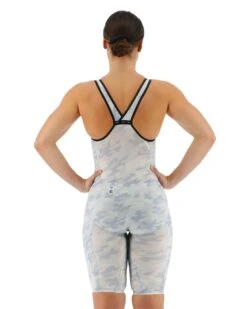 TYR Venzo Camo Closed Back -Sport Blue Motion vzccb6a venzo camo closed back white 3