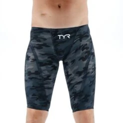 TYR Venzo Camo Jammer -Sport Blue Motion vzclw6ab