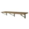 Wall-Mounted Plastic Bench -Sport Blue Motion wall mounted plastic bench
