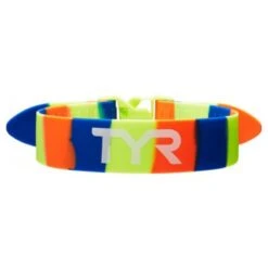 TYR Training Pull Strap -Sport Blue Motion yellow blue